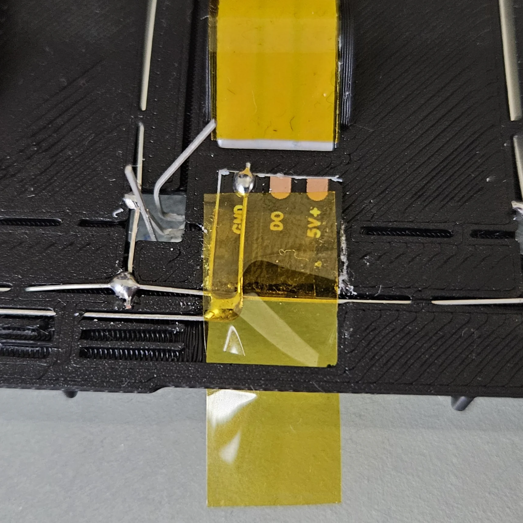 Covering GND wires