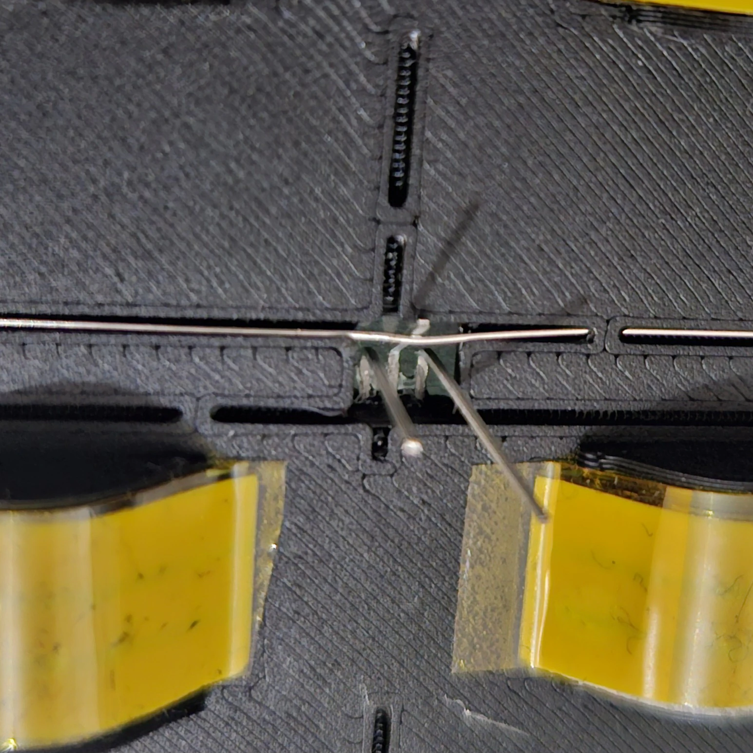 Moving sensor GND over pin