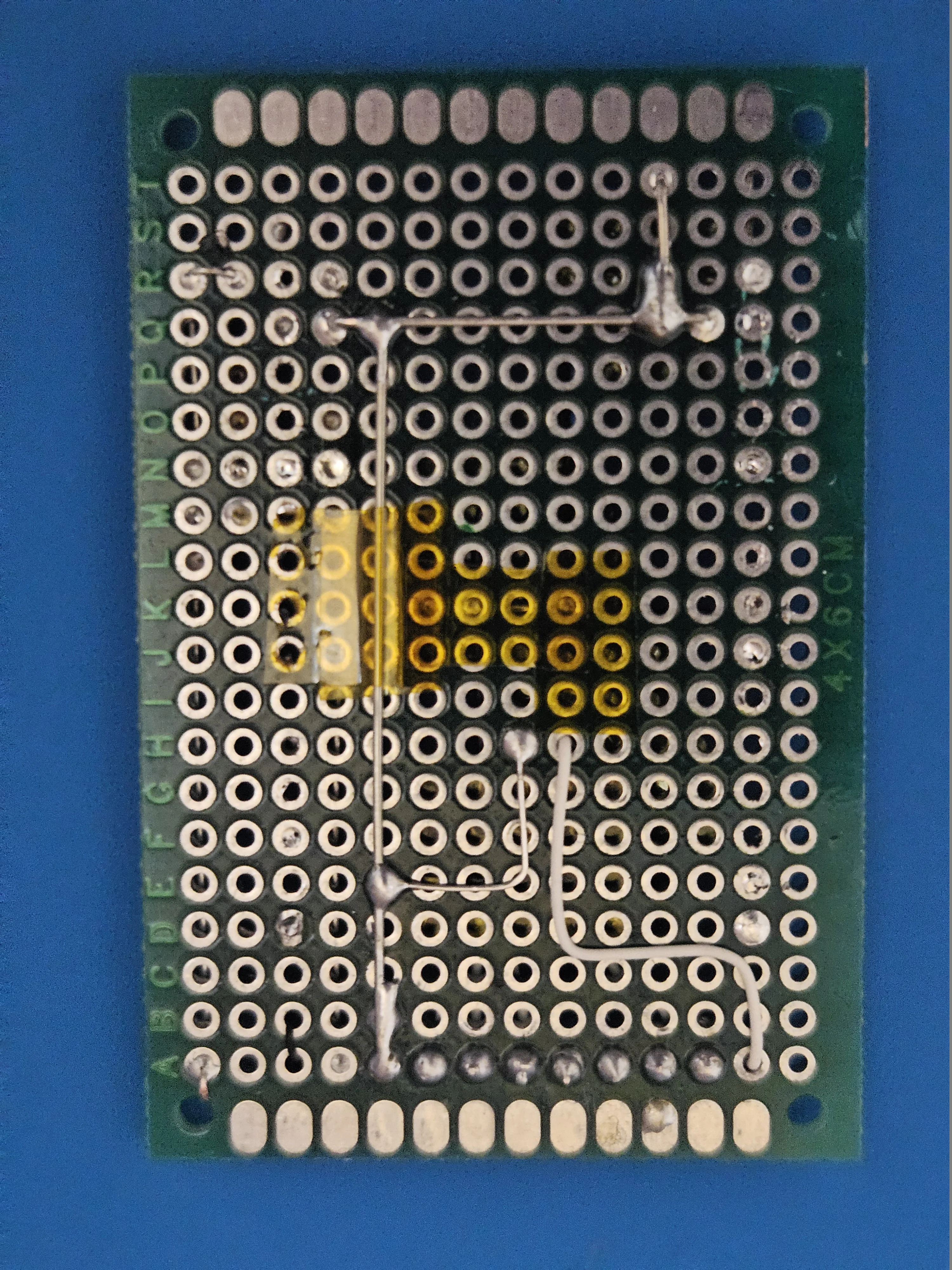 PCB top view