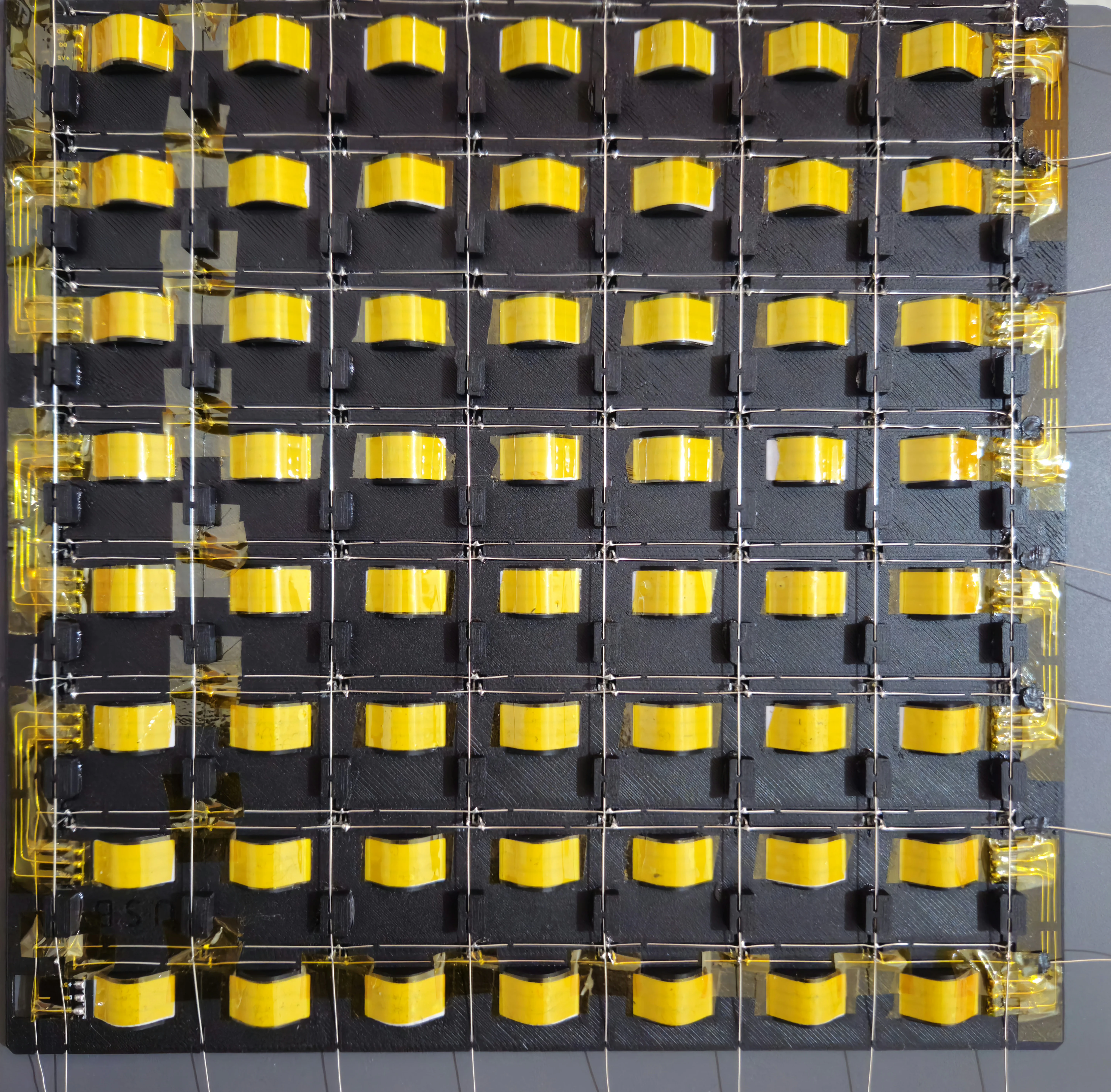 Plastic PCB done - back