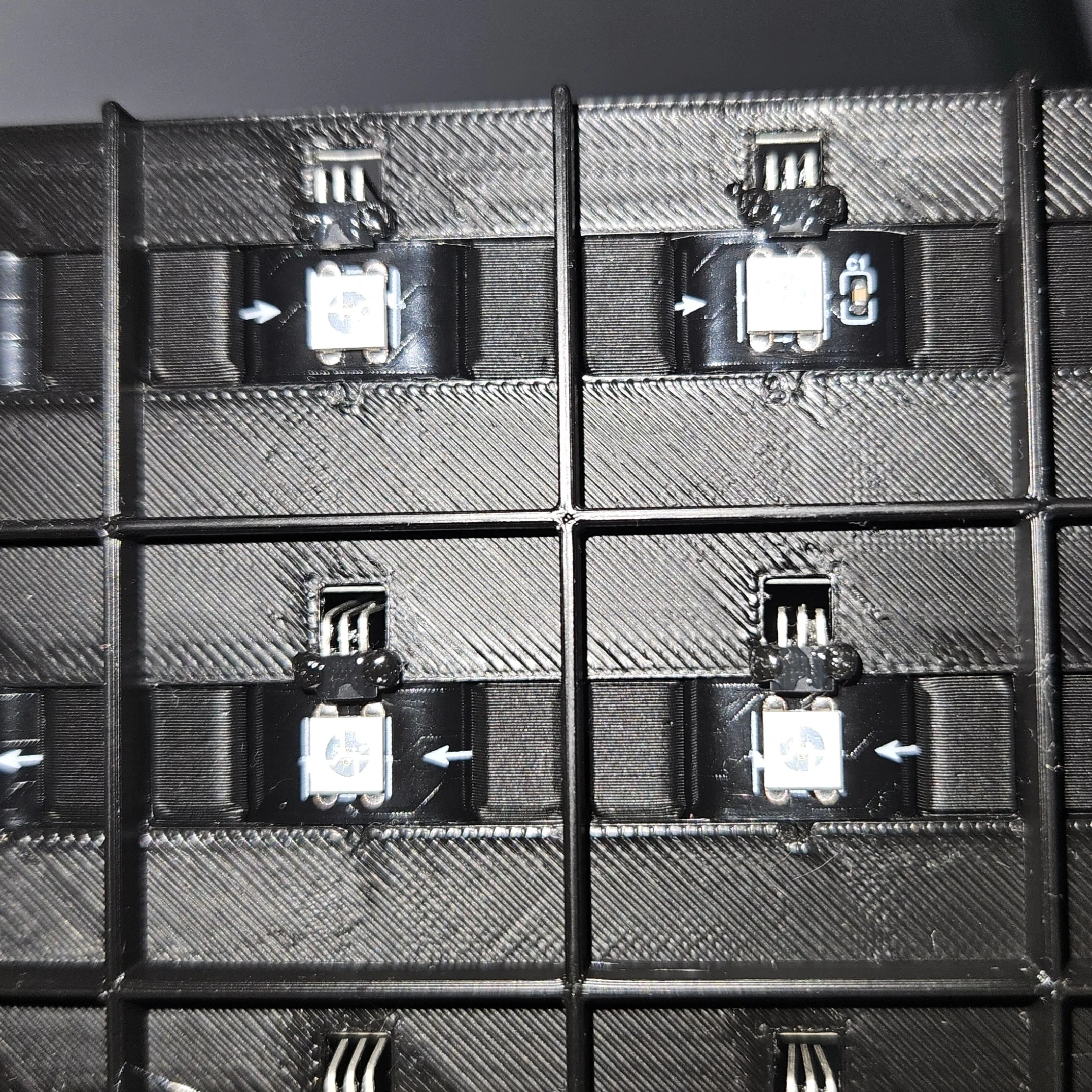 Adding more glue to sensor